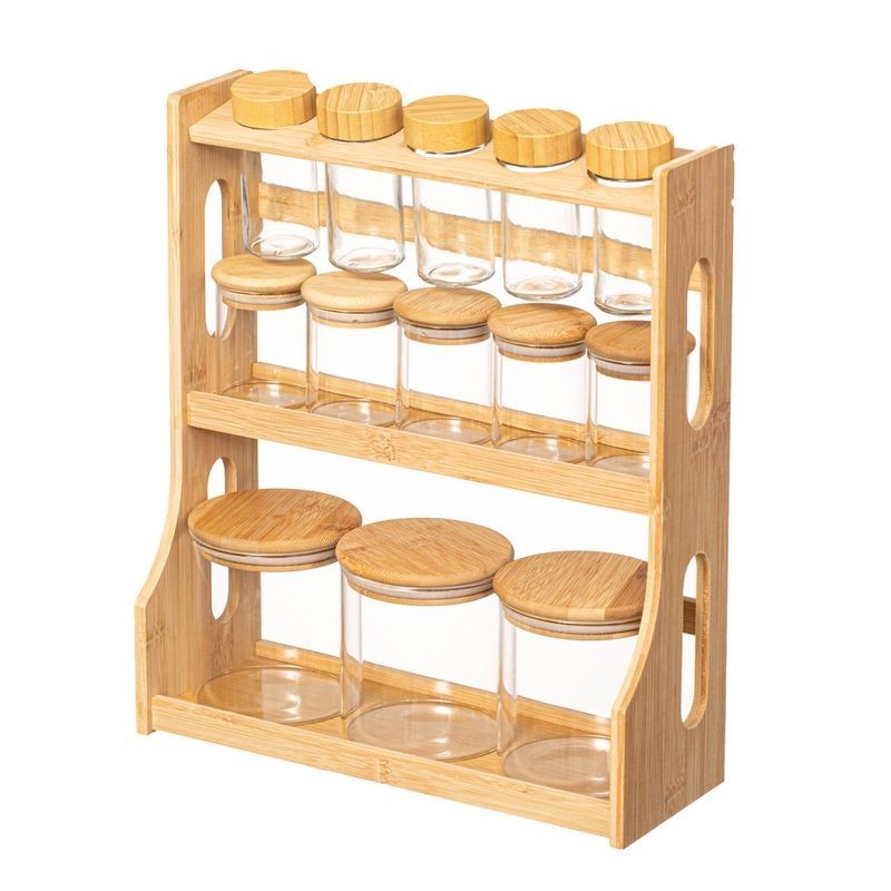 Support à épices en Bambou